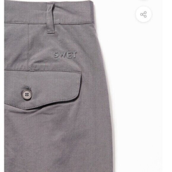 NWT Swet Tailor Men’s Gray Military Officer All-in Pants Size 30 - Picture 2 of 9